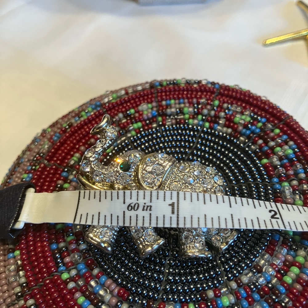 BLING ELEPHANT BROOCH VINTAGE - Picture 5 of 9